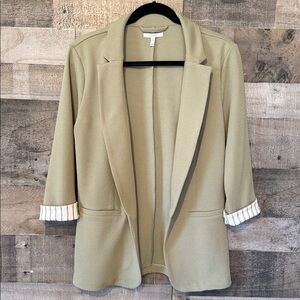 Maurices Blazer with striped cuffs size M
